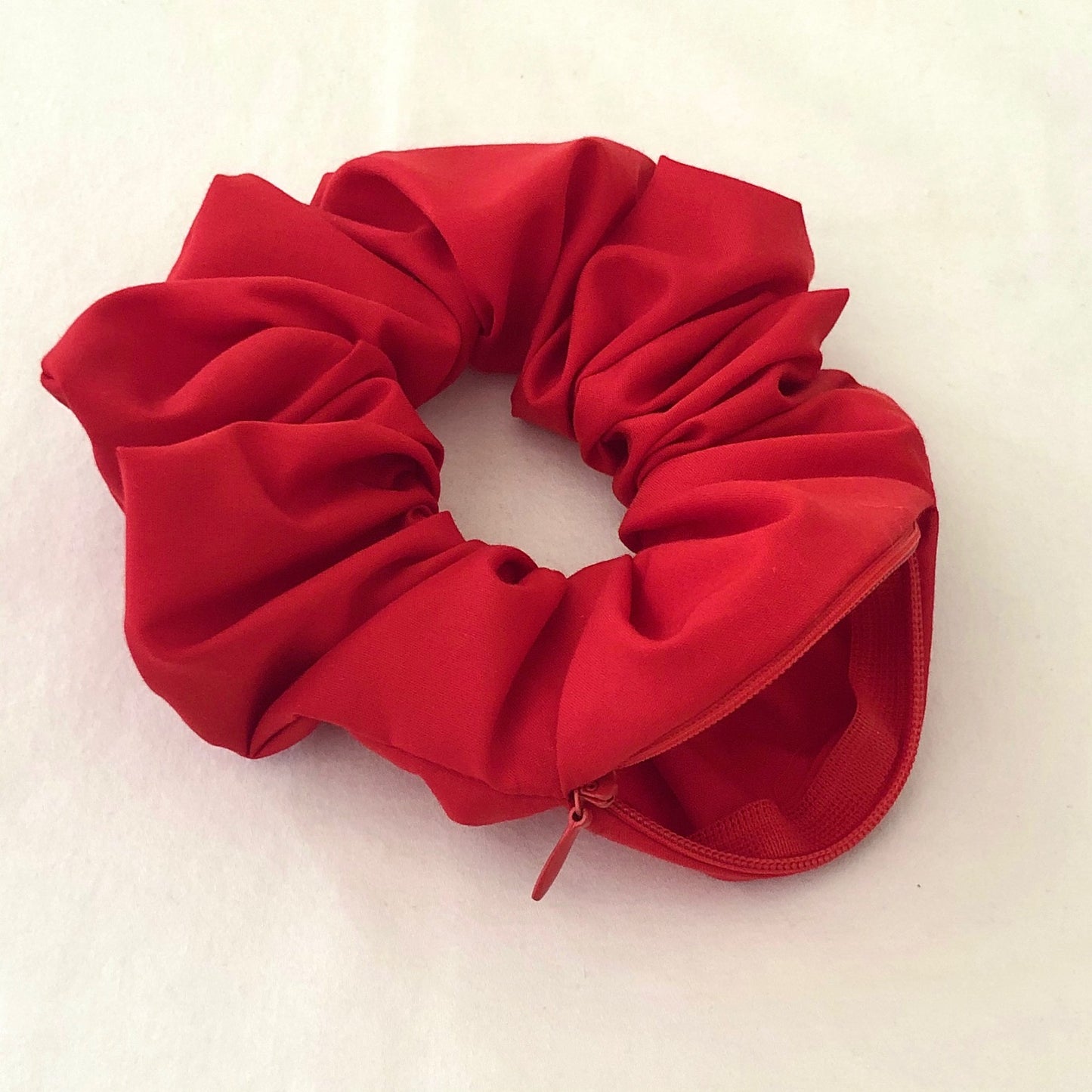 Secret Stash Scrunchie - Red