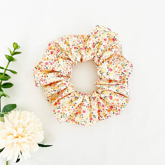 Basic Scrunchie Poppy Yellow