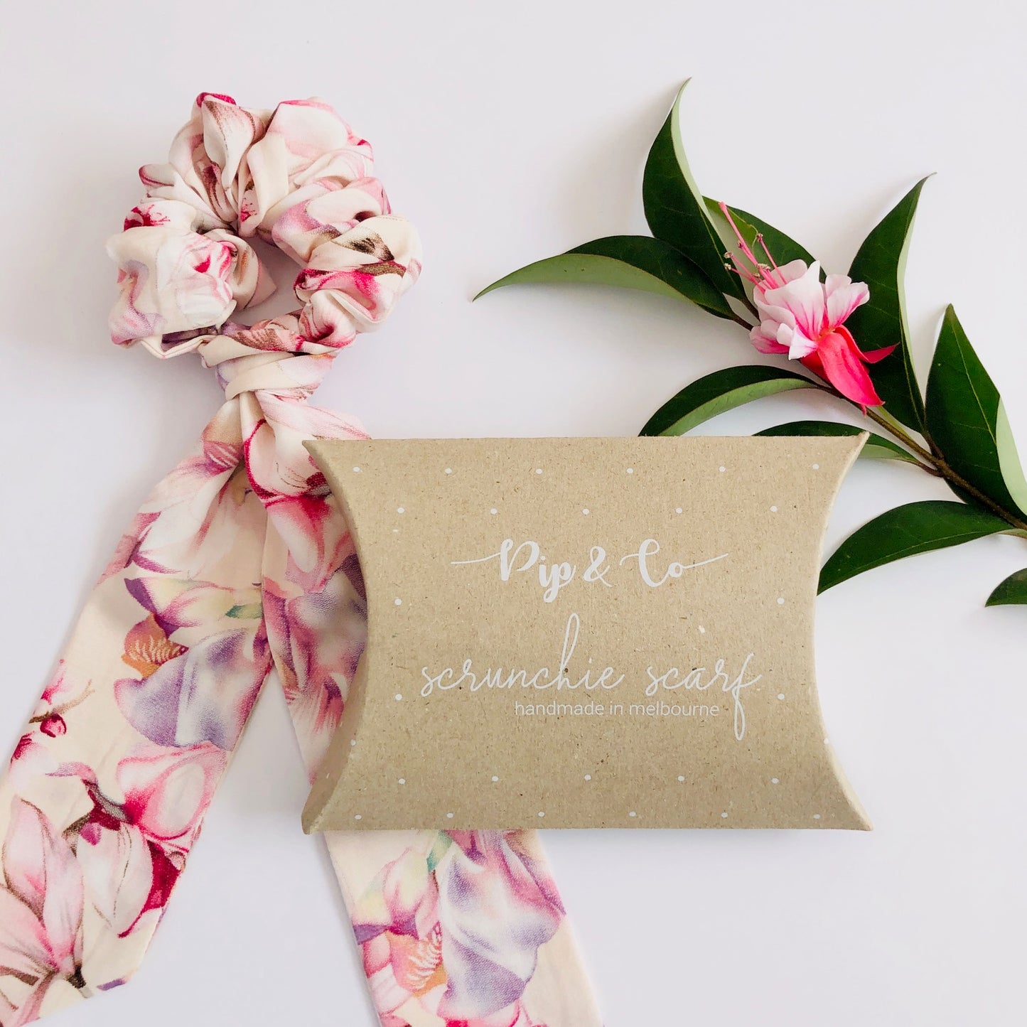 Scrunchie Scarf - Magnolia