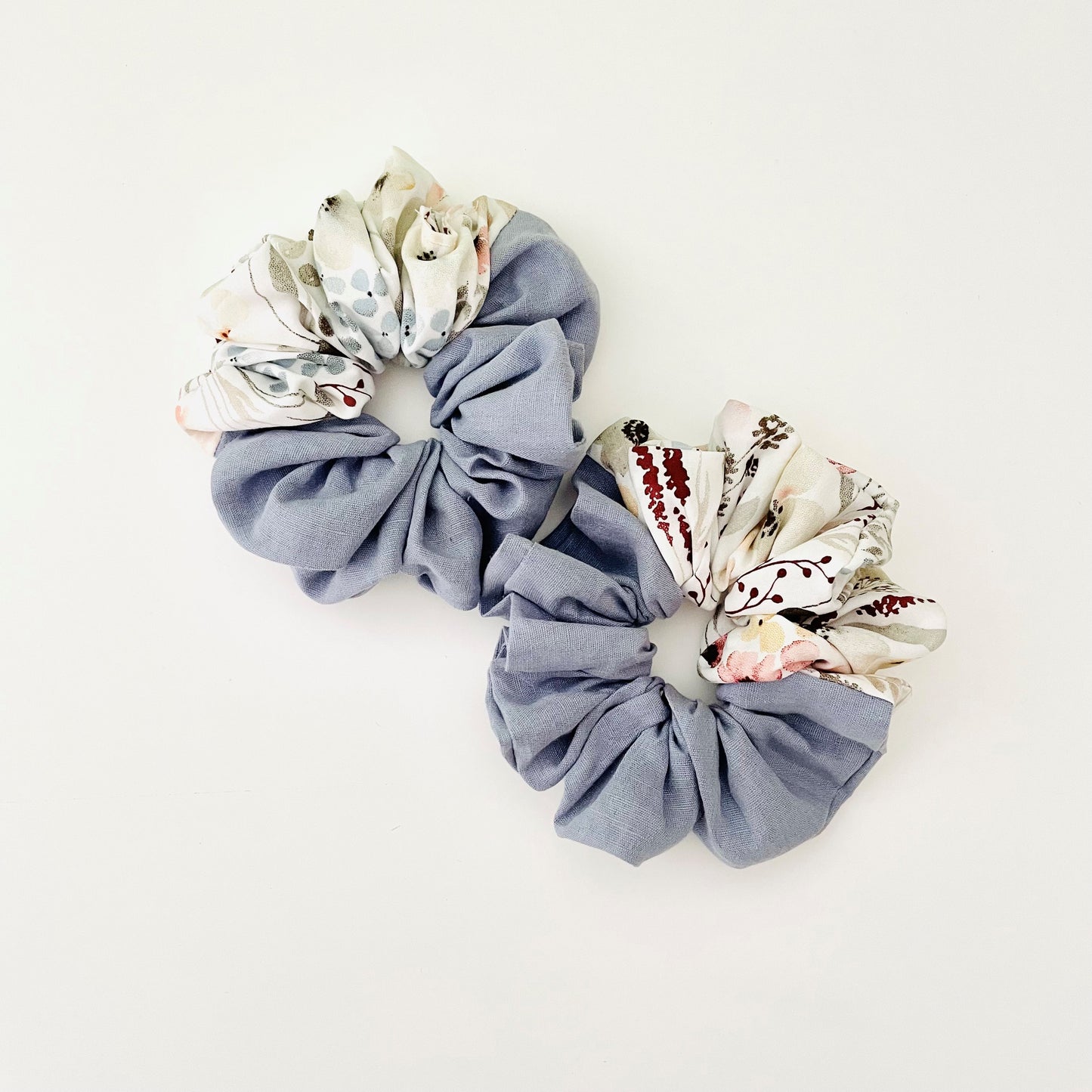 Duotone Jennifer Blue Scrunchie
