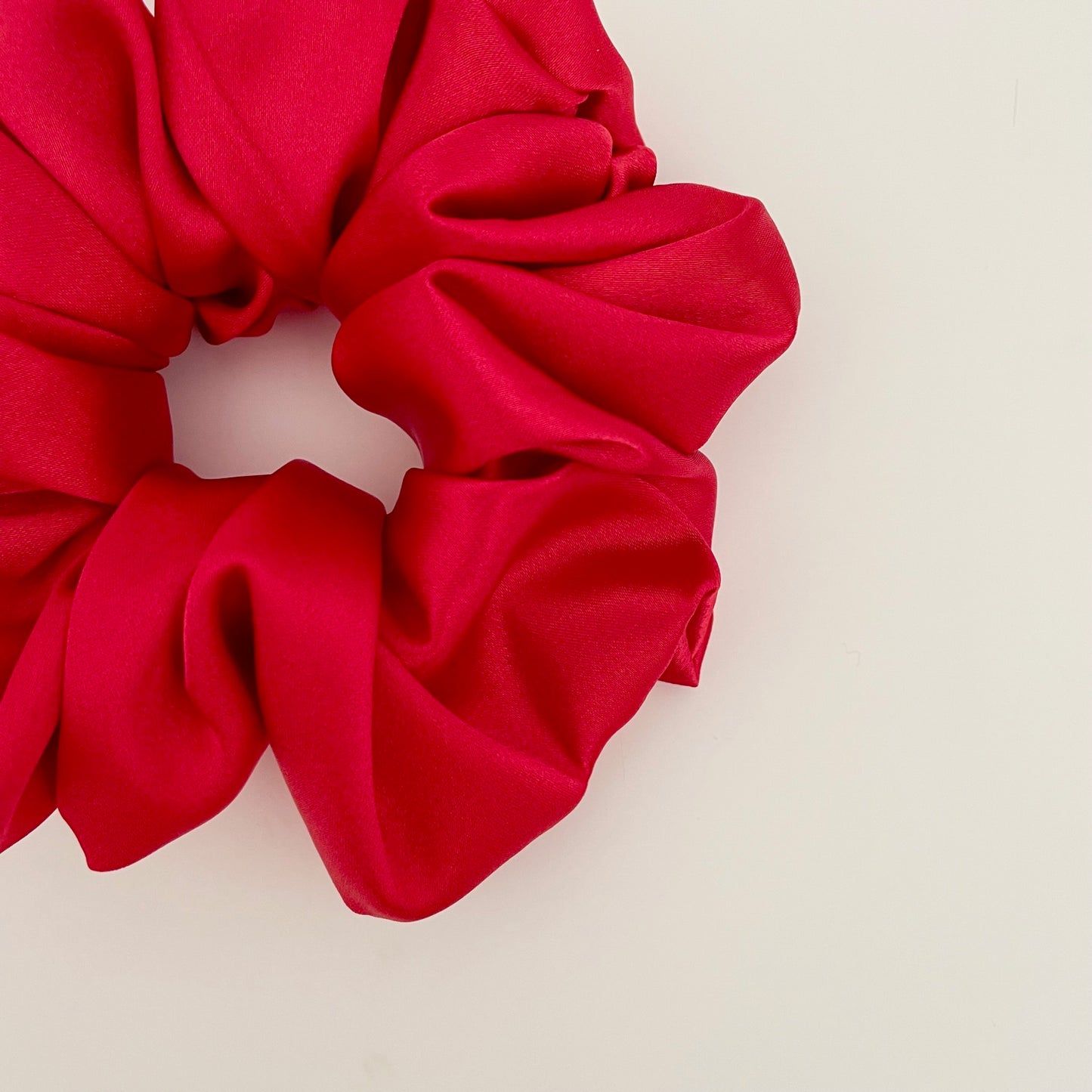 Valentine Satin Scrunchie - Cupid