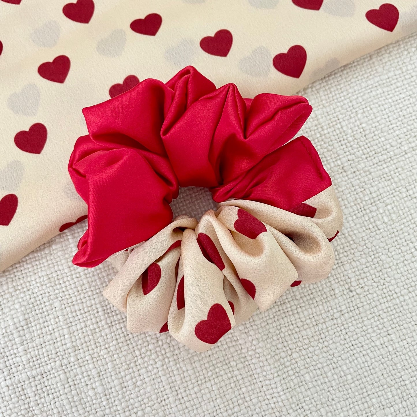 Duotone Be Mine Valentine Scrunchie