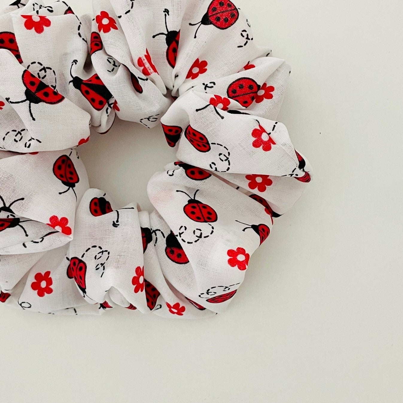 Basic Scrunchie Lady Birds