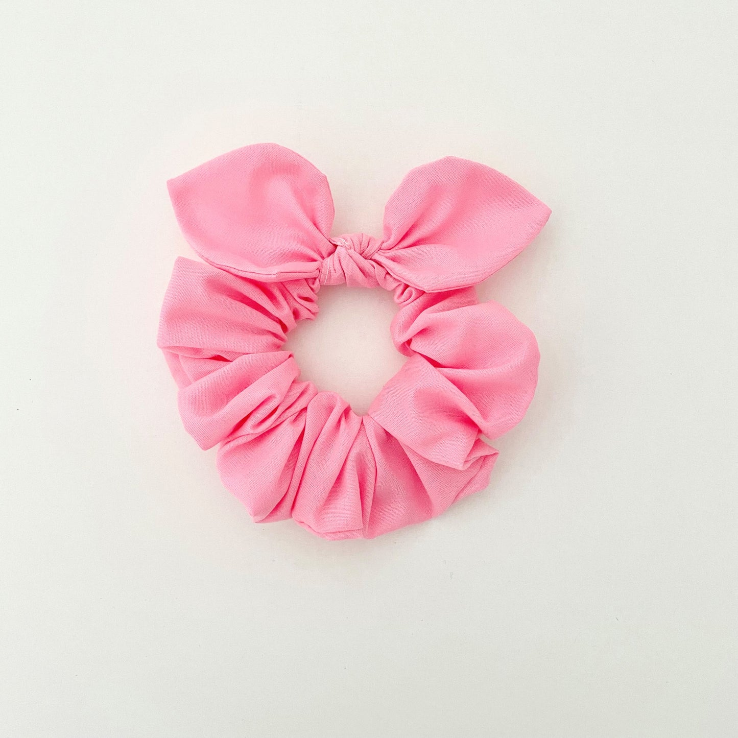 MINI Bow Scrunchie - Rose