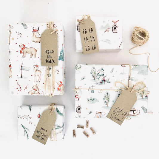 Wrapping Paper Kit - Woodlands