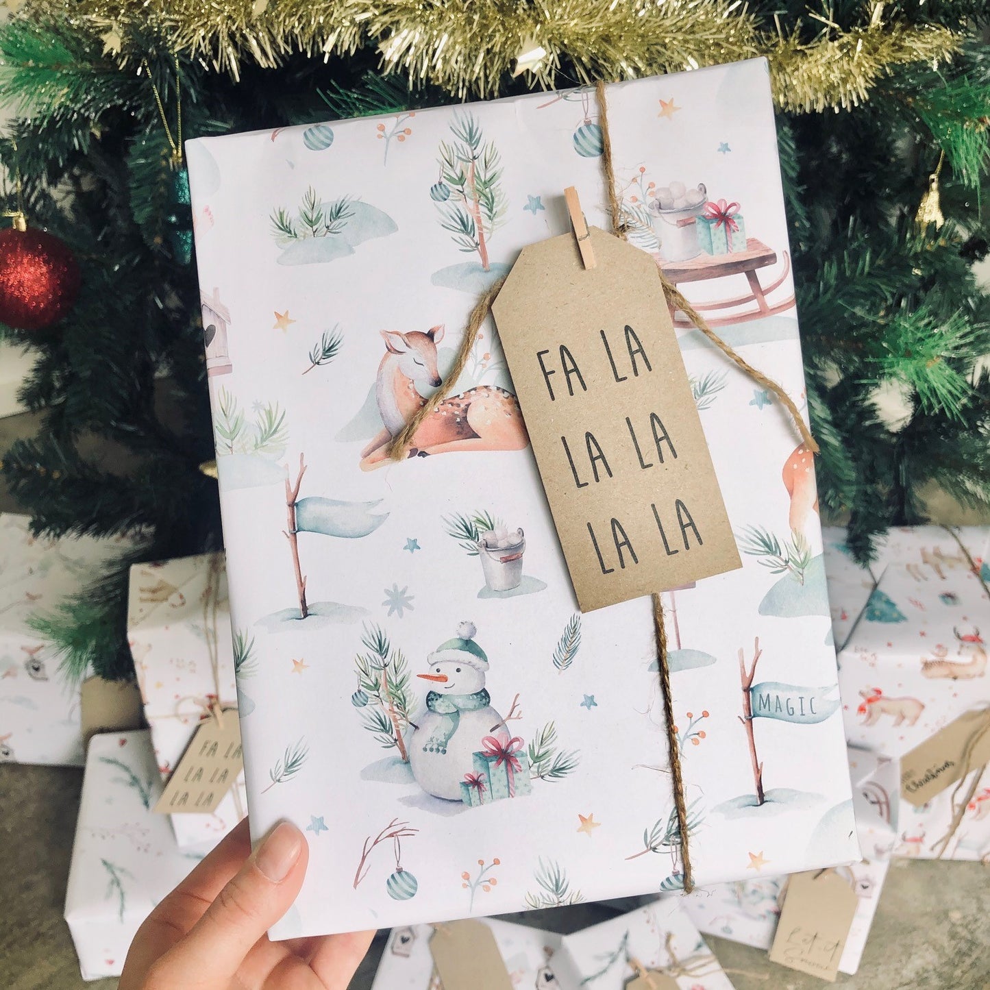 Wrapping Paper Kit - Woodlands