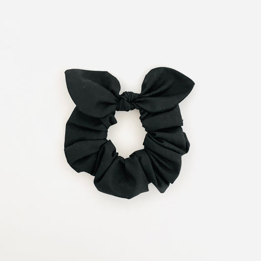 MINI Bow Scrunchie - Jet Black