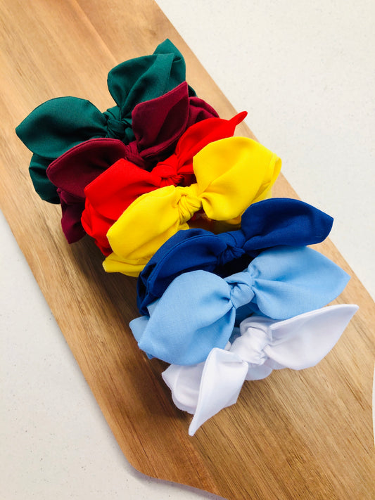 Bow Scrunchies - Back to School