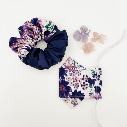 Duotone Daisy Dreams Scrunchie